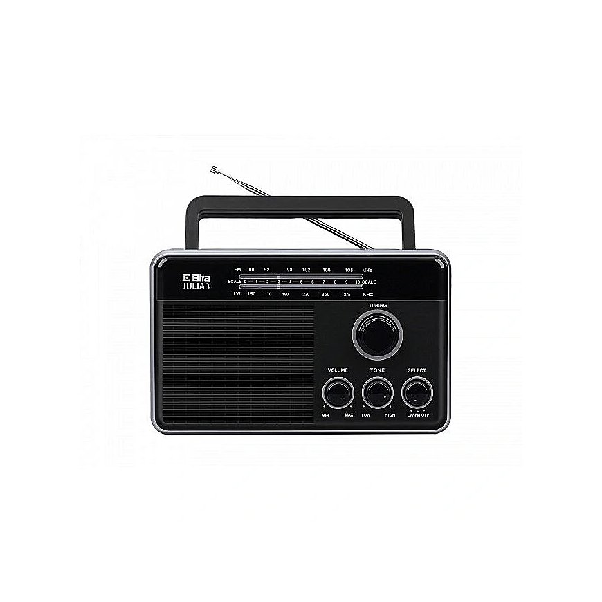 Radio Julia 3 black