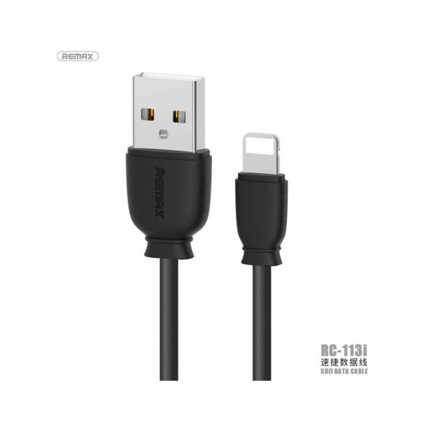 Remax Suji RC-134i USB | Lightning Cable 2.1A 1M black