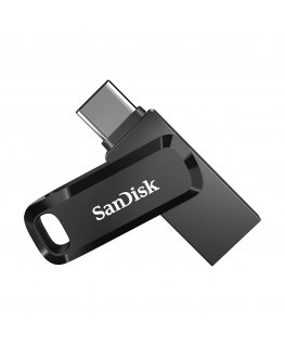 SanDisk Ultra Dual Drive USB флеш накопитель 128 GB USB Type-A / USB Type-C 3.2 Gen 1 (3.1 Gen 1) Черный, Серебристый