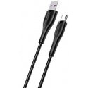USAMS Kabel U38 USB-C 5A Fast Charge for OPPO|HUAWEI 1m czarny|b USAMS Kabel U38 USB-C 5A Fast Charge for OPPO|HUAWEI 1m czarny|b