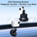 Magnetic Base and Suction Cup Base Set TELESIN for Insta360 GO 3 Magnetic Base and Suction Cup Base Set TELESIN for Insta360 GO 3