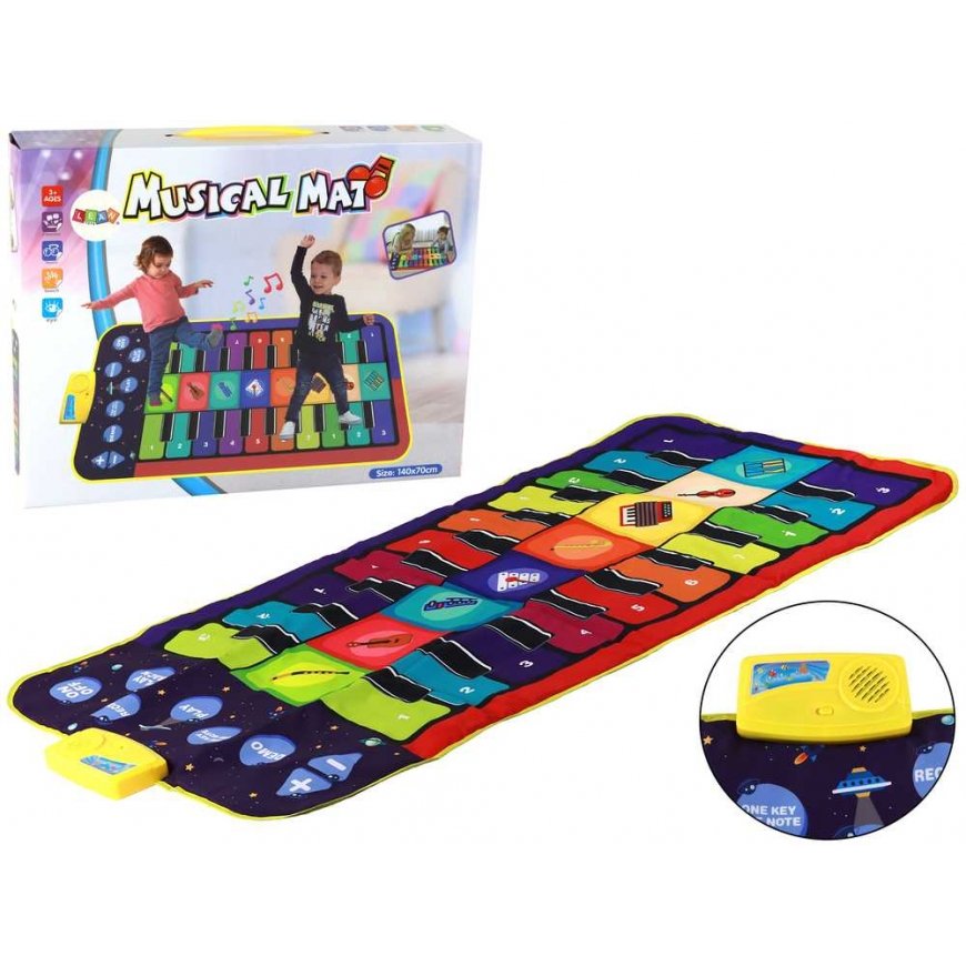Lean Musical educational mat on the theme of piano instruments