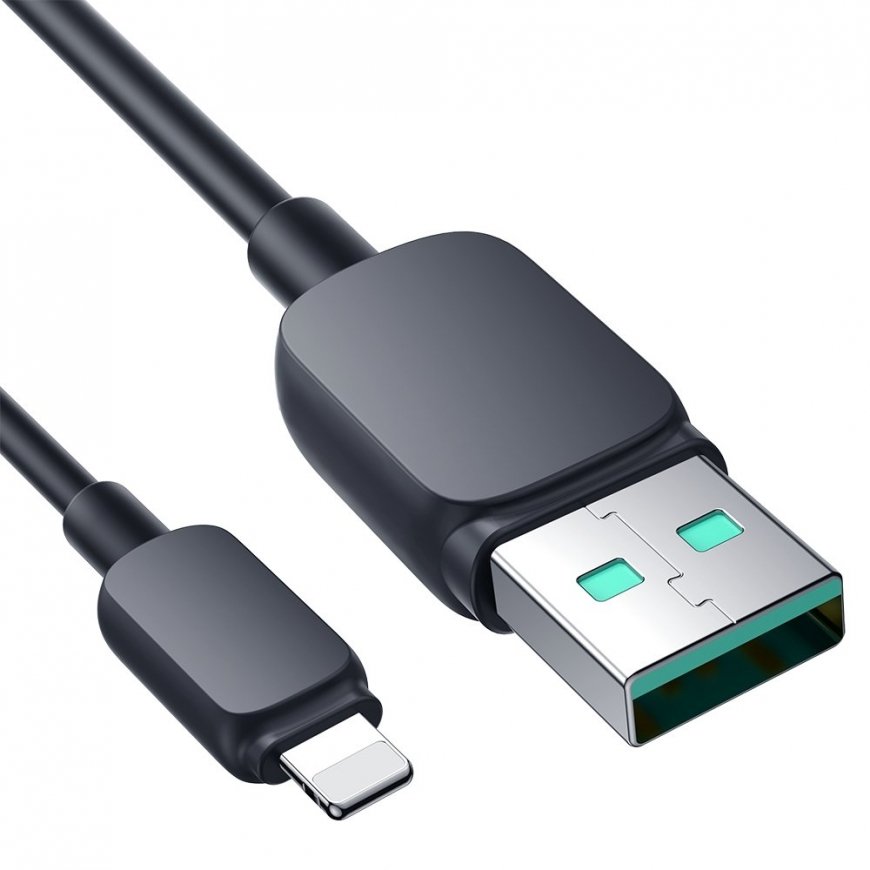 Lightning - USB 2.4A cable 1.2m Joyroom S-AL012A14 - black – 2