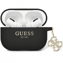 Guess GUAP2LECG4K dėklas, skirtas AirPods Pro 2 dangteliui – juodas skysto silikono blizgantis trikampis žavesys Guess GUAP2LECG4K dėklas, skirtas AirPods Pro 2 dangteliui – juodas skysto silikono blizgantis trikampis žavesys