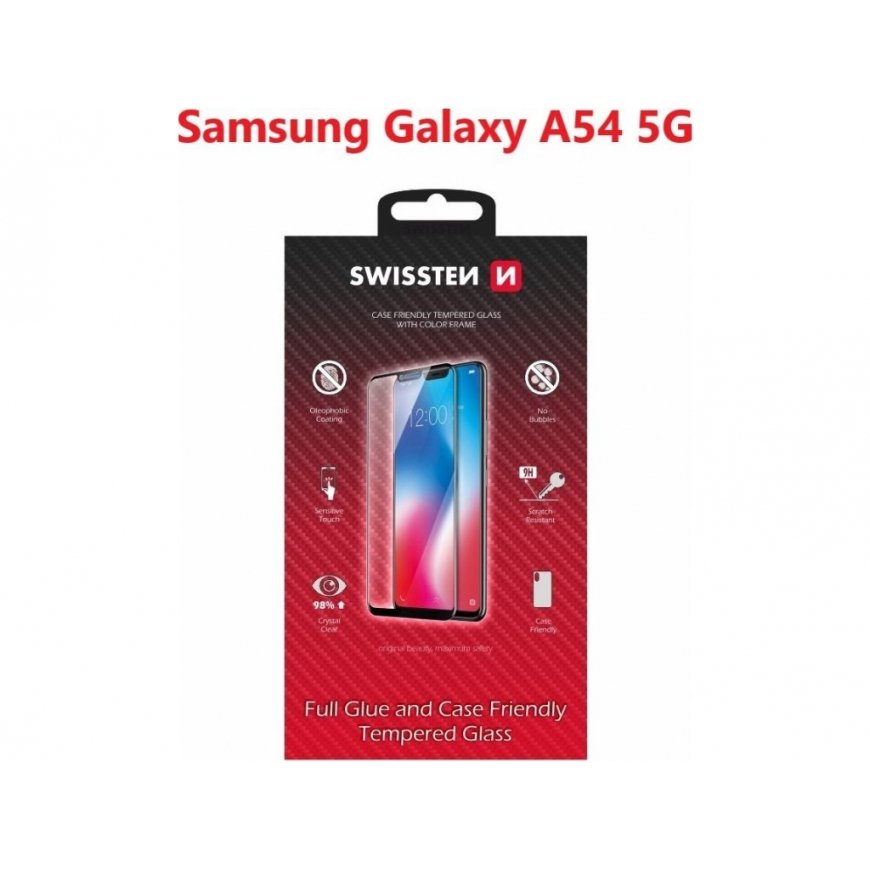 Swissten Full Face Tempered Glass Samsung