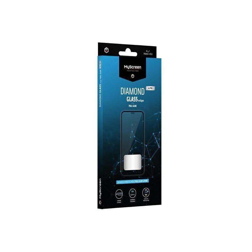 MS Diamond Glass Edge Lite Vivo Y21|Y12s |Y12A Full Glue Black – 2