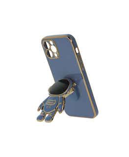 Guess PU Leather Iridescent Metal Script Case for iPhone 15 Pro
