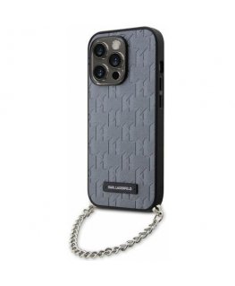 Karl Lagerfeld KLHCP14LSACKLHPG iPhone 14 Pro 6.1" srebrny|silve