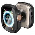 Spigen Thin Fit 360 Mälukaardi karp Must Polükarbonaat, Karastatud klaas