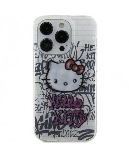 Hello Kitty HKHCP15SHDGPHT iPhone 15 6.1" biały|white hardcase I