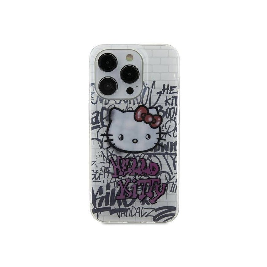 Hello Kitty HKHCP15SHDGPHT iPhone 15 6.1" biały|white hardcase I