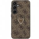 Guess GUHCS24LPGS4TDW S24 Ultra S928 brązowy|brown hardcase Grip Guess GUHCS24LPGS4TDW S24 Ultra S928 brązowy|brown hardcase Grip