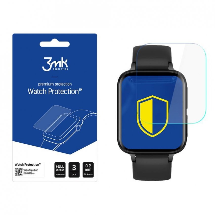 Smartwatch DT-93 - 3mk Watch Protection™ v. ARC+ screen protecto