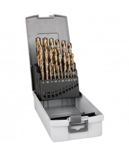 Alpen Cassette HSS Cobalt Jobber Drill Bits KP 25, 1-13x0.5