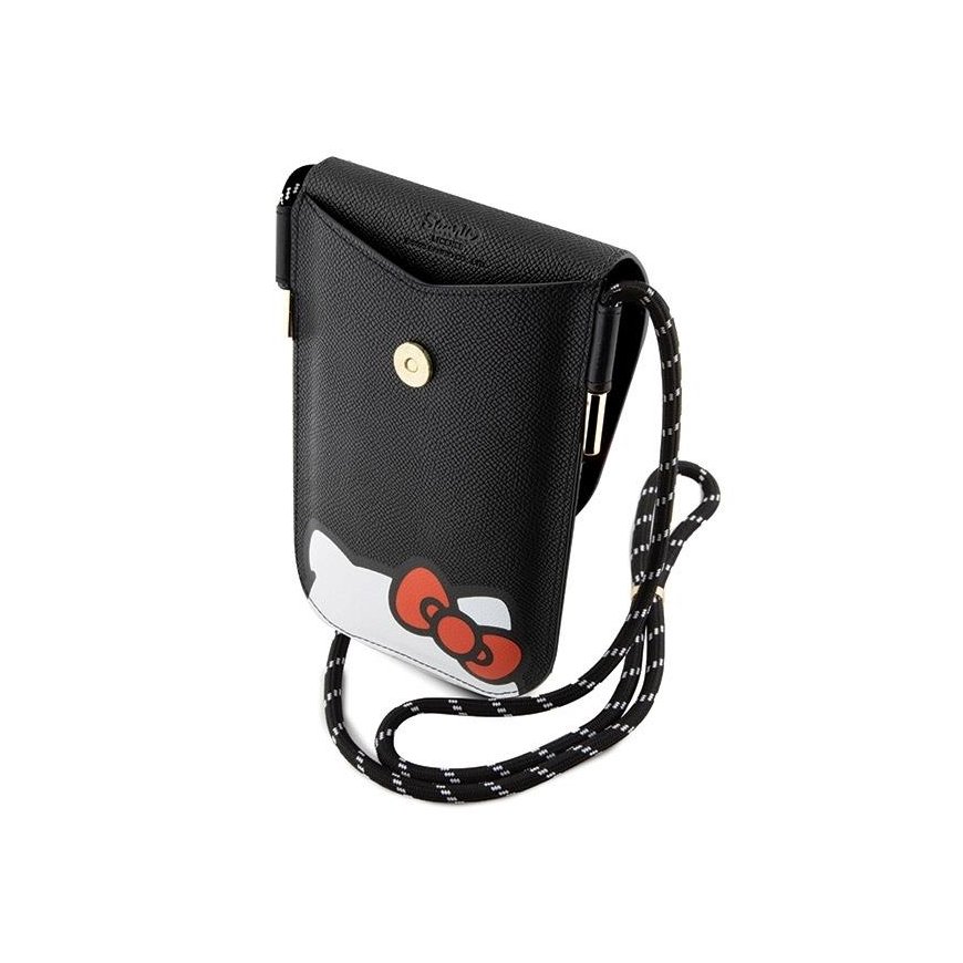 Hello Kitty Leather Hiding Kitty Cord bag - black – 2