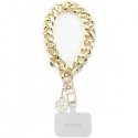 Guess GUOUCBMC4MD Universal Big Hand Strap złoty|gold 4G Charm Guess GUOUCBMC4MD Universal Big Hand Strap złoty|gold 4G Charm