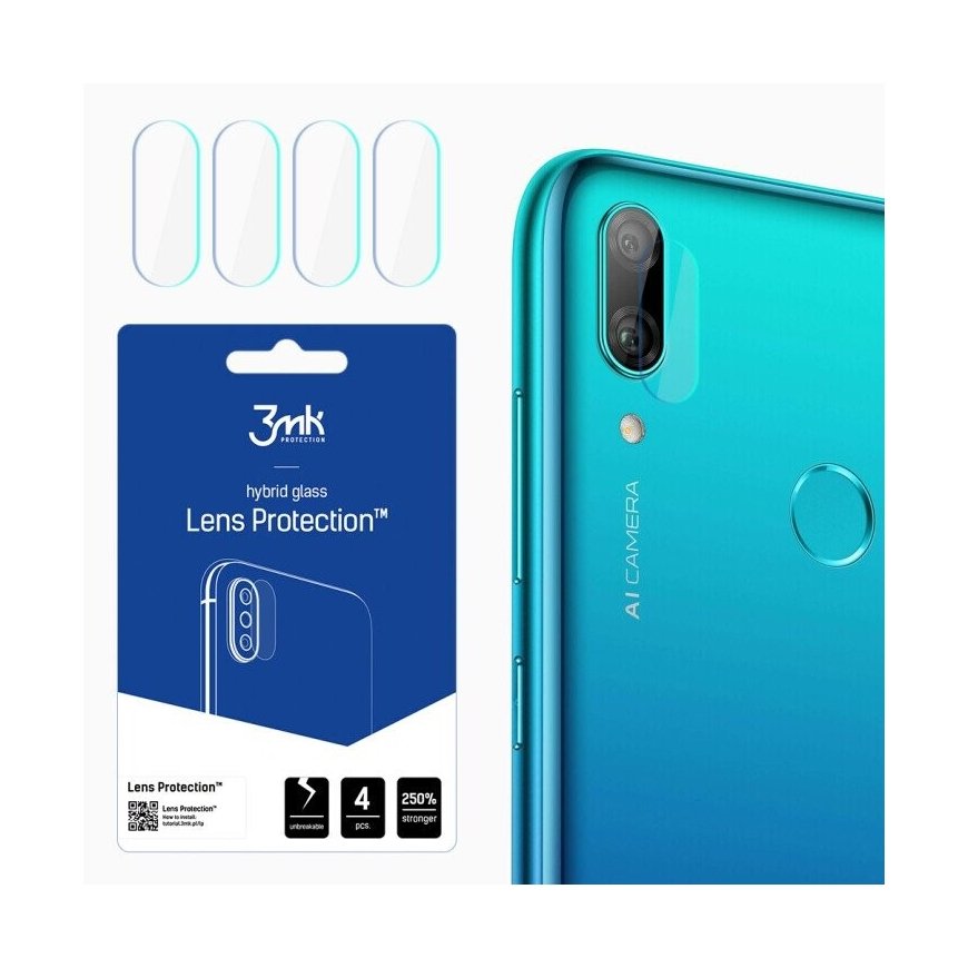Huawei Y7 2019 - 3mk Lens Protection™ screen protector