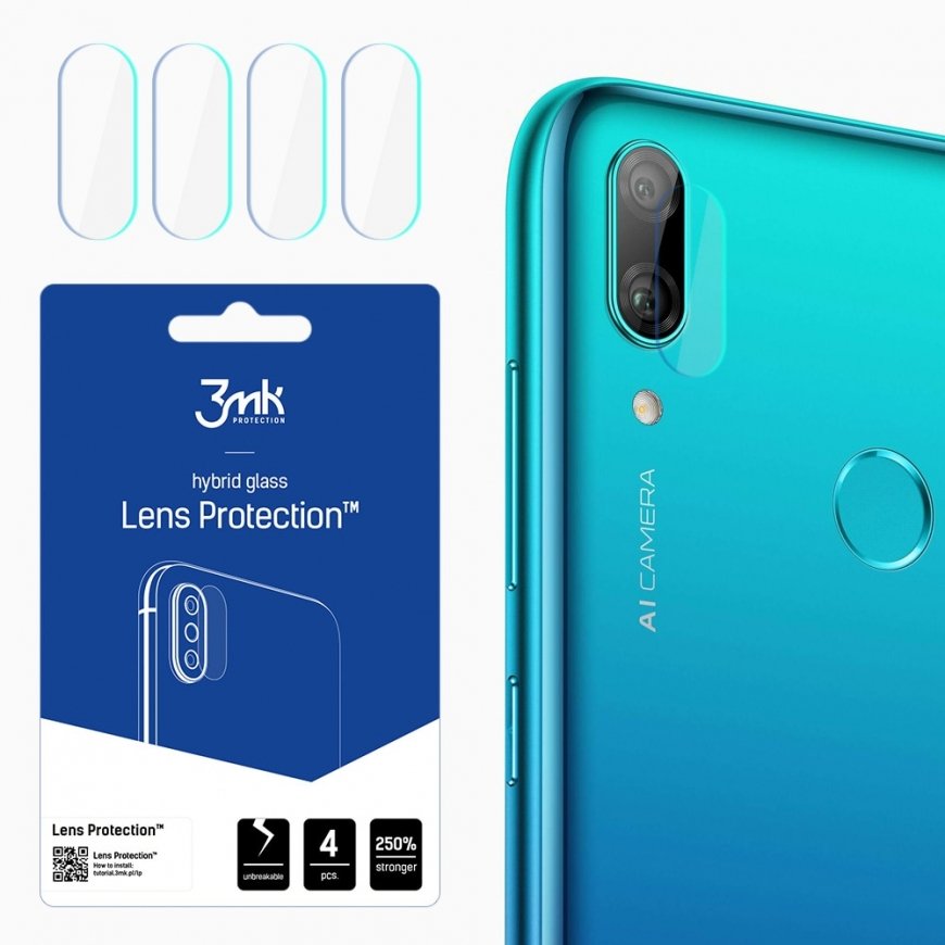 Huawei Y7 2019 - 3mk Lens Protection™ screen protector – 2