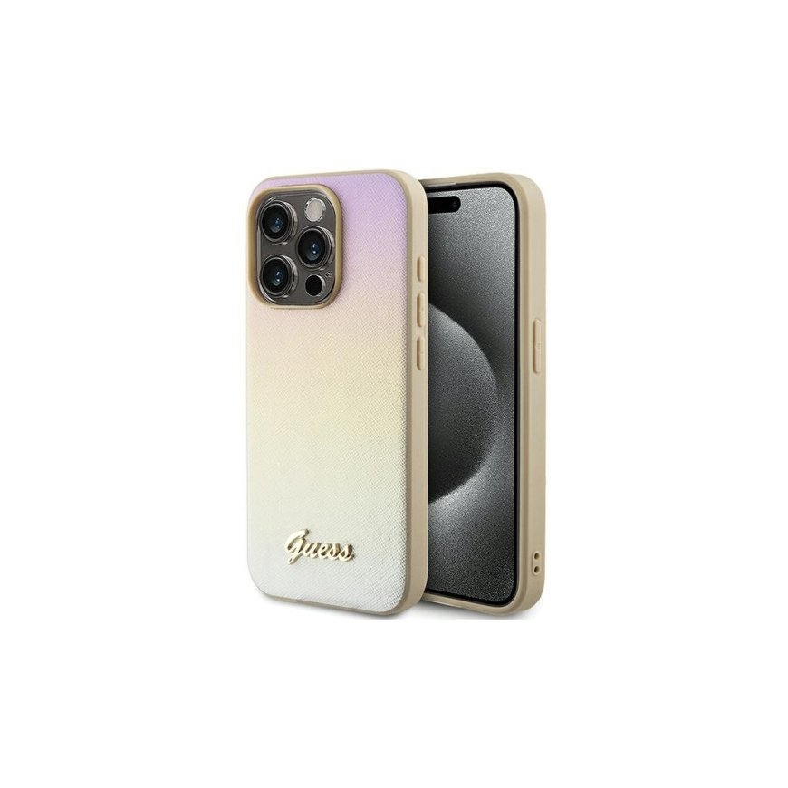 Guess GUHCP14XPSAIRSD iPhone 14 Pro Max 6.7" złoty|gold hardcase