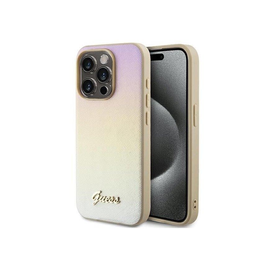 Guess GUHCP14XPSAIRSD iPhone 14 Pro Max 6.7" złoty|gold hardcase – 2