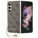 Guess GUHCZFD5GF4GBR F946 Z Fold5 brązowy|brown hardcase 4G Char Guess GUHCZFD5GF4GBR F946 Z Fold5 brązowy|brown hardcase 4G Char