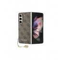 Guess GUHCZFD5GF4GBR F946 Z Fold5 brązowy|brown hardcase 4G Char Guess GUHCZFD5GF4GBR F946 Z Fold5 brązowy|brown hardcase 4G Char