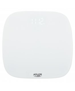 Adler AD 8176 kodukaal Nelinurkne Valge Elektriline kaal