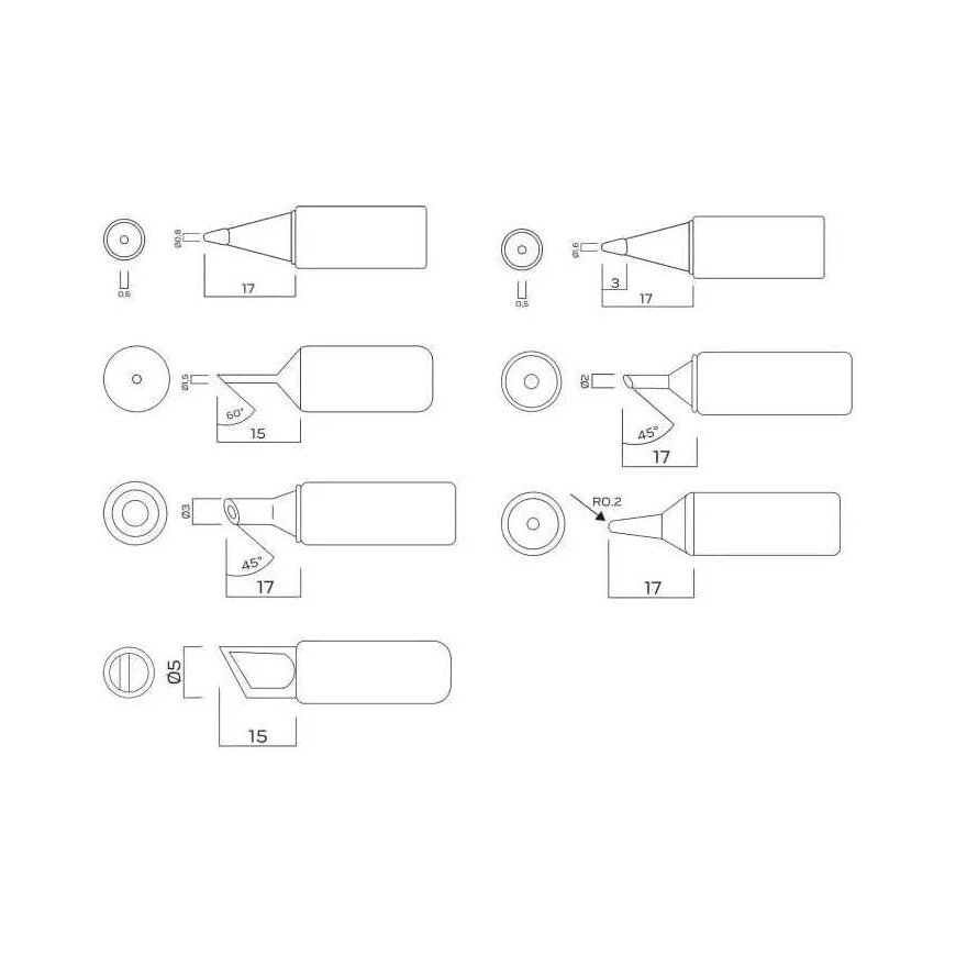 Neo Tools Neo Rinkinys litavimo antgaliai 19-220 ir 19-200 – 2