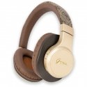 Original Bluetooth Headphones GUESS 4G Script GUBH604GEMW brown Original Bluetooth Headphones GUESS 4G Script GUBH604GEMW brown