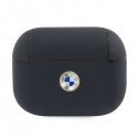 BMW BMAPSSLNA AirPods Pro cover granatowy|navy Geniune Leather S BMW BMAPSSLNA AirPods Pro cover granatowy|navy Geniune Leather S