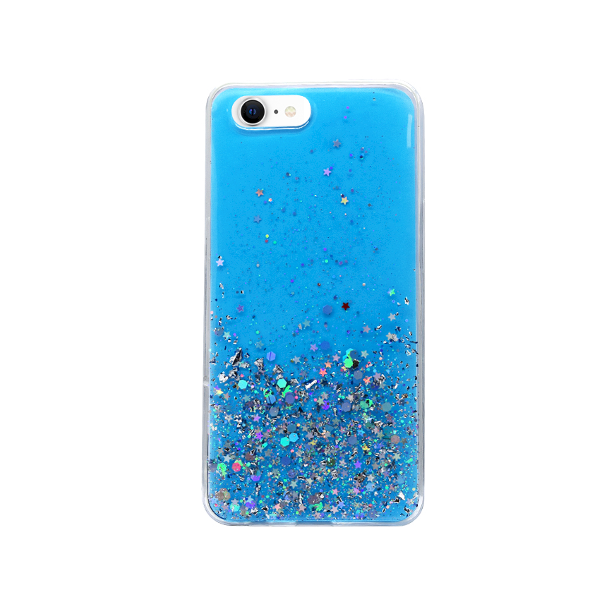 Fusion Glue Glitter Back Case Silicone Case For Huawei P40 Lite