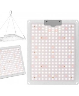 Hillvert Augalų augimo lempa viso spektro 30 x 24 cm 234 LED 110 W sidabrinė