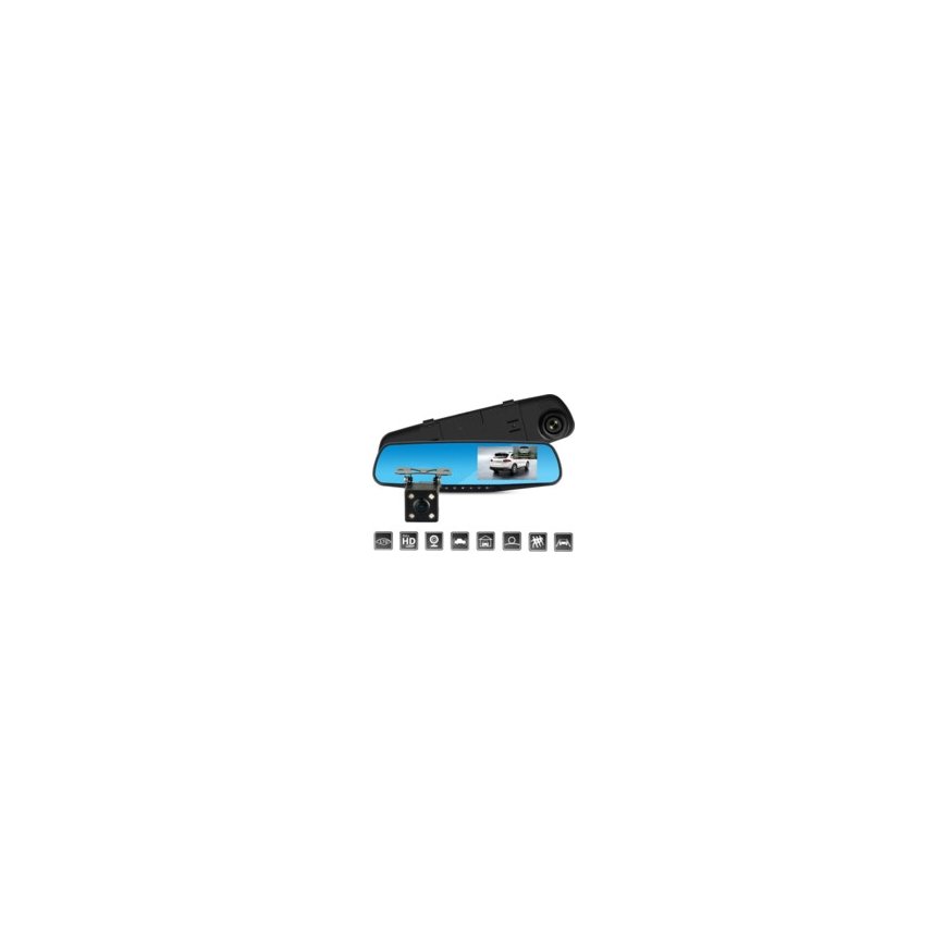Car Dash Cam DVR-06 2,0 inches + rear camera