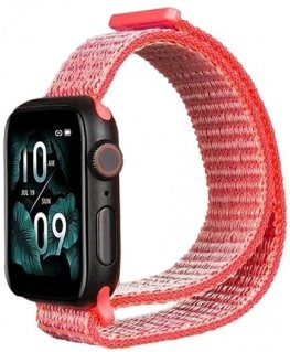 Beline pasek Apple Watch Nylon 42|45|45|49mm różowy |hot pink