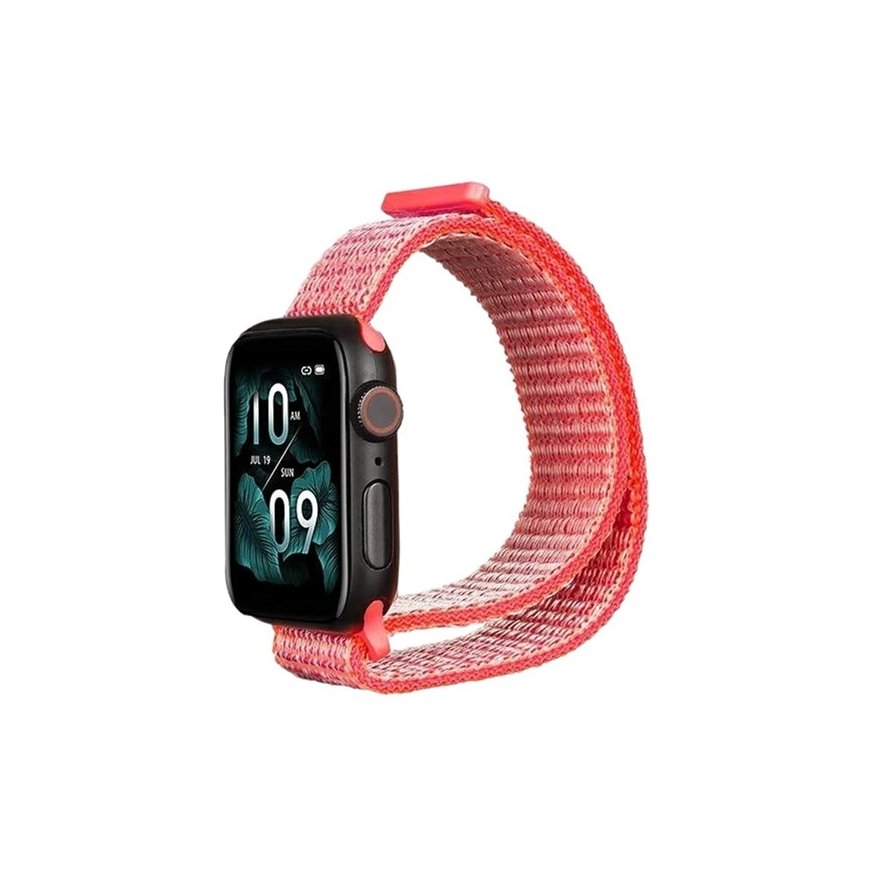 Beline pasek Apple Watch Nylon 42|45|45|49mm różowy |hot pink