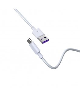 Devia cable Shark USB - USB-C 1,5 m 5A white
