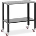 Stamos Germany Mobile assembly welding table with shelf up to 544kg, 91x46cm Stamos Germany Mobile assembly welding table with shelf up to 544kg, 91x46cm