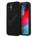 Guess GUHCP12SLSVSBK iPhone 12 mini 5,4" czarny|black hardcase S