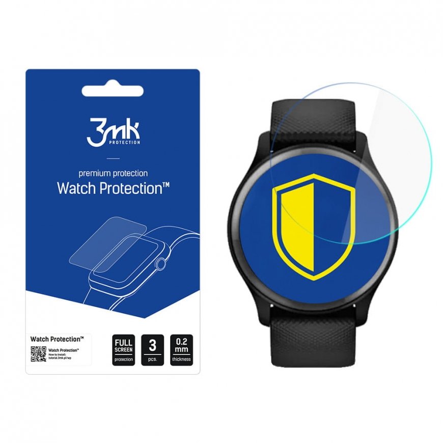 Garmin Vivosmart HR+ - 3mk Watch Protection™ v. ARC+ screen prot – 2