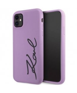 Karl Lagerfeld KLHCN61SKSVGU iPhone 11 | Xr 6.1" purpurowy|purp