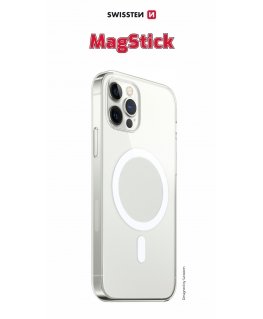 Swissten Clear Jelly MagStick Apple iPhone 13 Mini Transparent