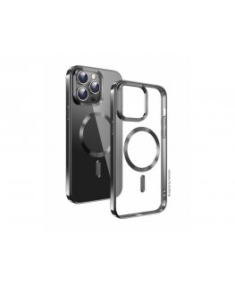 Swissten Clear Jelly Magstick Metallic Case for Apple iPhone 12