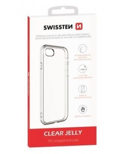 Swissten Clear Jelly Back Case 1.5 mm Silicone Case for Samsung Galaxy A40 Transparent