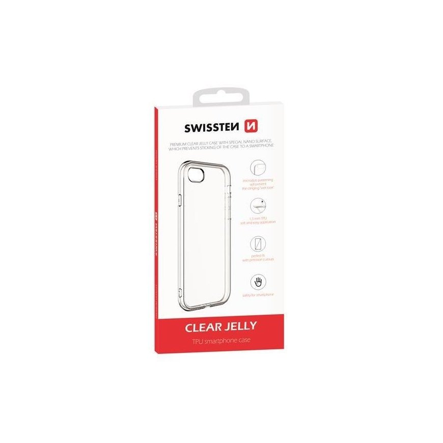 Swissten Clear Jelly Back Case 1
