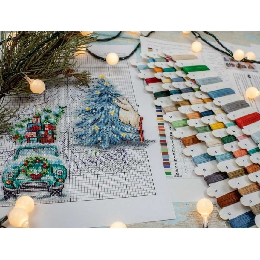 luca S Christmas ornaments set no. 3/of 7 units of 15x15 cm SLETIL8051 – 2