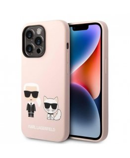 Karl Lagerfeld MagSafe Compatible Case Liquid Silicone Karl and