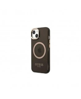 Guess Translucent MagSafe Compatible Case for iPhone 13 Pro Max