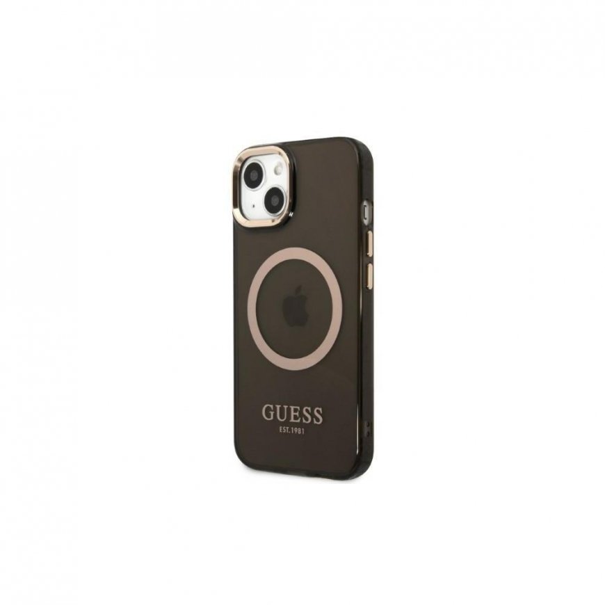 Guess Translucent MagSafe Compatible Case for iPhone 13 Pro Max
