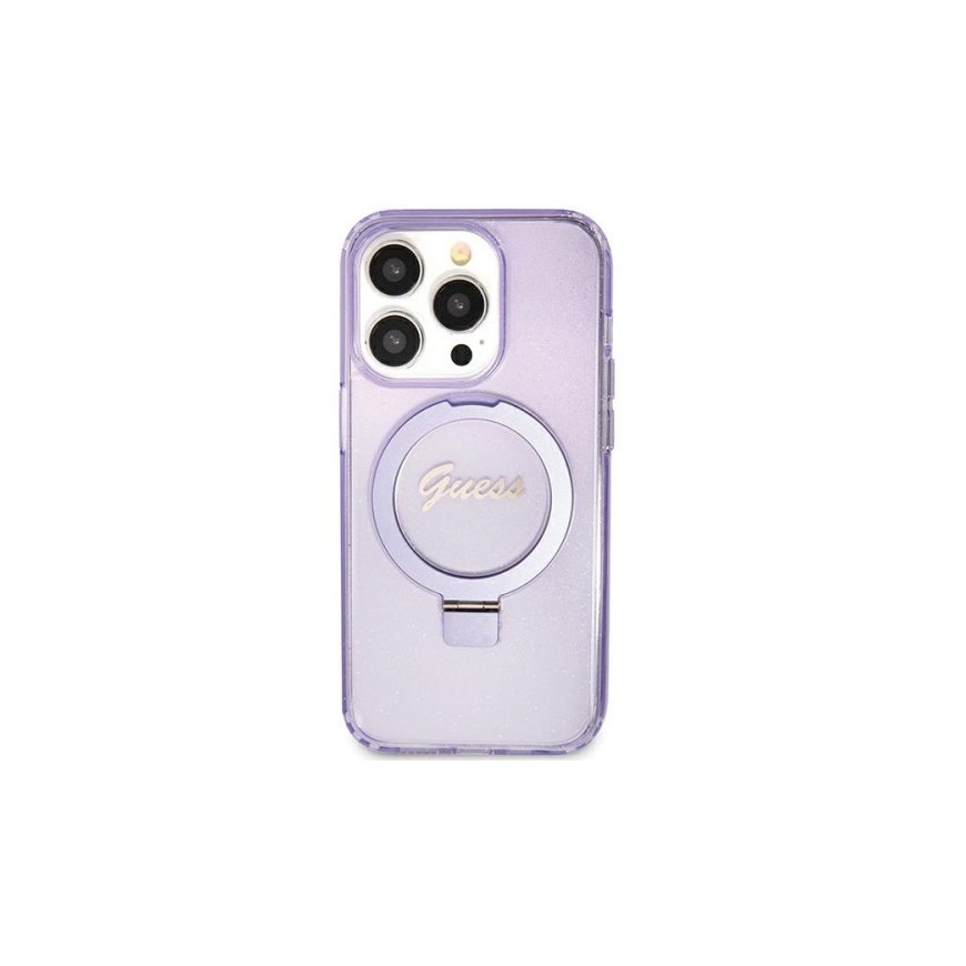 Guess GUHMN61HRSGSU iPhone 11 | Xr 6.1" fioletowy|purple hardcas