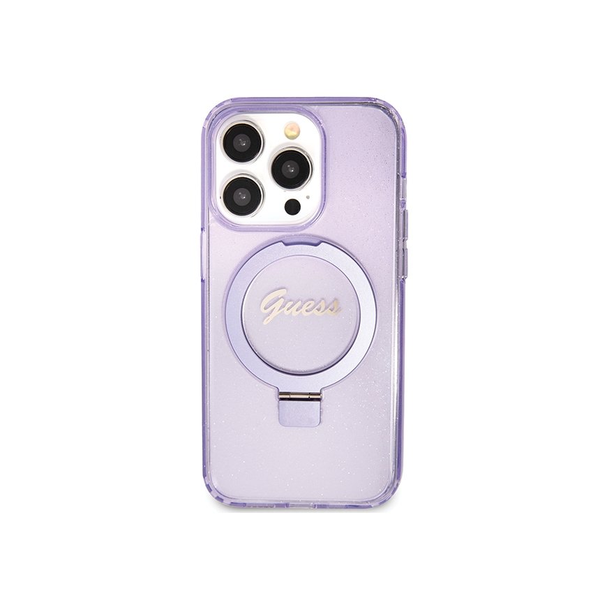 Guess GUHMN61HRSGSU iPhone 11 | Xr 6.1" fioletowy|purple hardcas – 2